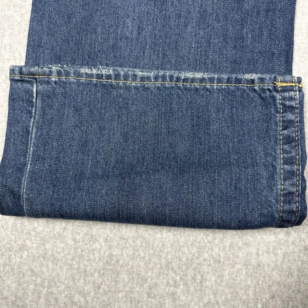 True Religion Men's Boot Cut Jeans Size 36(Fit 37x32) Medium Wash Fade Made USA